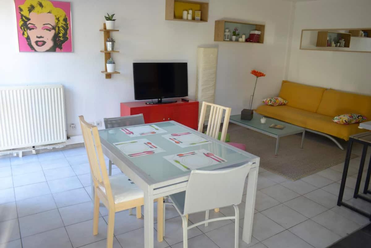 F3 Climatise-Terrasse 30 M2- Parking-Antigone Apartment Montpellier Exterior photo